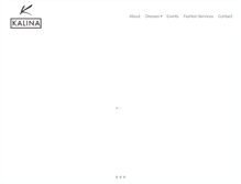 Tablet Screenshot of designsbykalina.com